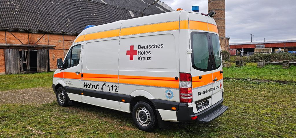 Minibús, Furgoneta de pasajeros Mercedes-Benz Sprinter 316 Rettungswagen RTW KTW Ambulance: foto 4