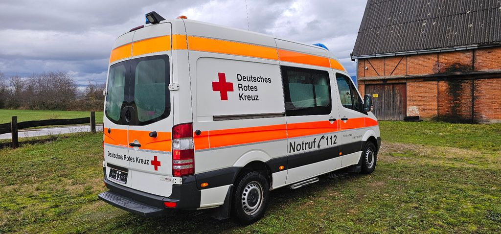 Minibús, Furgoneta de pasajeros Mercedes-Benz Sprinter 316 Rettungswagen RTW KTW Ambulance: foto 5