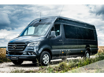 Minibús, Furgoneta de pasajeros Mercedes-Benz Sprinter 319 VIP, LED, MBUX, AHK #228/19: foto 1