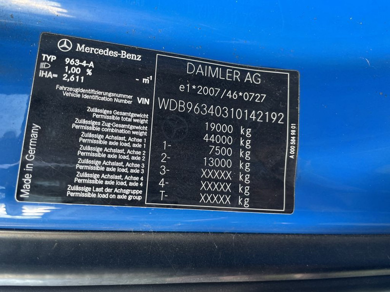 Cabeza tractora Mercedes-Benz Actros 1940 euro 6 ! 3-2017: foto 18