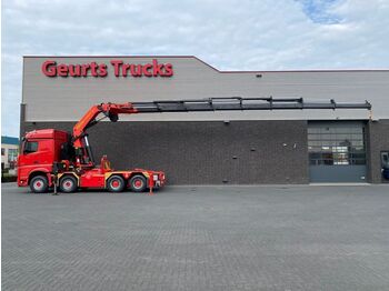 Mercedes-Benz Arocs 3251 8X4 TREKKER-BAKWAGEN COMBI + PALFINGE  - cabeza tractora