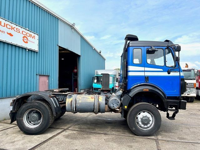 Cabeza tractora Mercedes-Benz SK 2038 AS V8 4x4 FULL STEEL SUSPENSION (ZF16 MANUAL GEARBOX / REDUCTION AXLES / FULL STEEL SUSPENSION / HYDRAULIC SET): foto 5