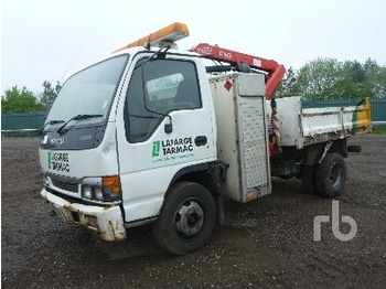 Isuzu ABSNQR 4X2 - Camión caja abierta