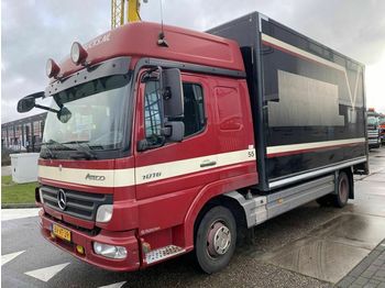 Camión caja cerrada Mercedes-Benz ATEGO 1016 L 4X2 EURO 5 + LAADKLEP