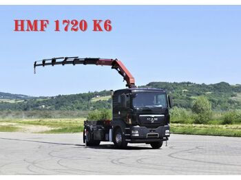 Leasing MAN TGS 18.400 Sattelzugmaschine + HMF 1720 K6/FUNK  - camión grúa