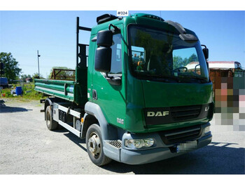 Camión volquete DAF LF 45 4x2 Meiller tipper with low mileage!: foto 1