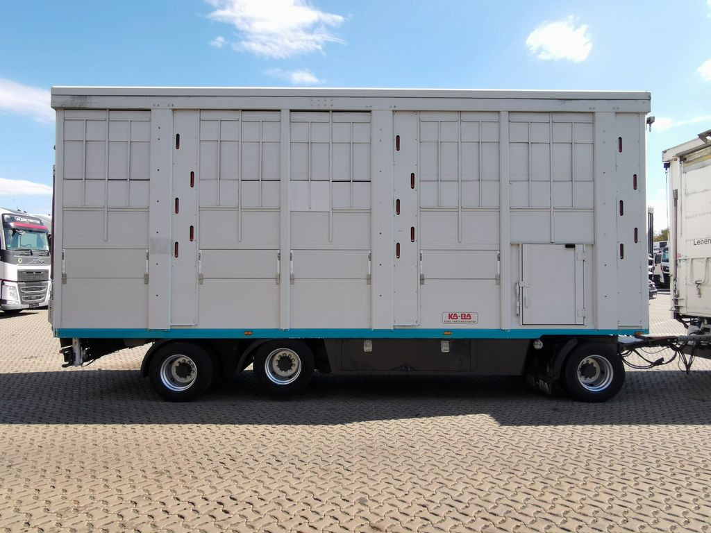 Camión transporte de ganado DAF XF 105.460  / Intarder / 4 Stock / KOMPLETT !: foto 24