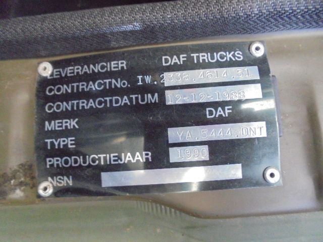 Camión portacontenedore/ Intercambiable DAF YA 5444 DNT 4X4: foto 17