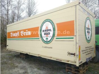 Camión transporte de bebidas GROSS Getränkeaufbau +Staplerhalterung V2A Edels: foto 1
