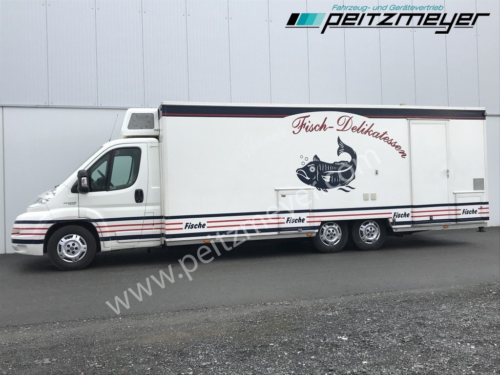 Camión tienda IVECO FIAT (I) Ducato Verkaufswagen 6,3 m + Kühltheke, Fritteuse: foto 6