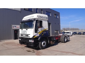 Camión chasis Iveco Eurotech 240 E 42 (6 CYLINDER ENGINE / MANUAL PUMP / ZF-GEARBOX / 8 TIRES / 6X2 / EURO 2): foto 1