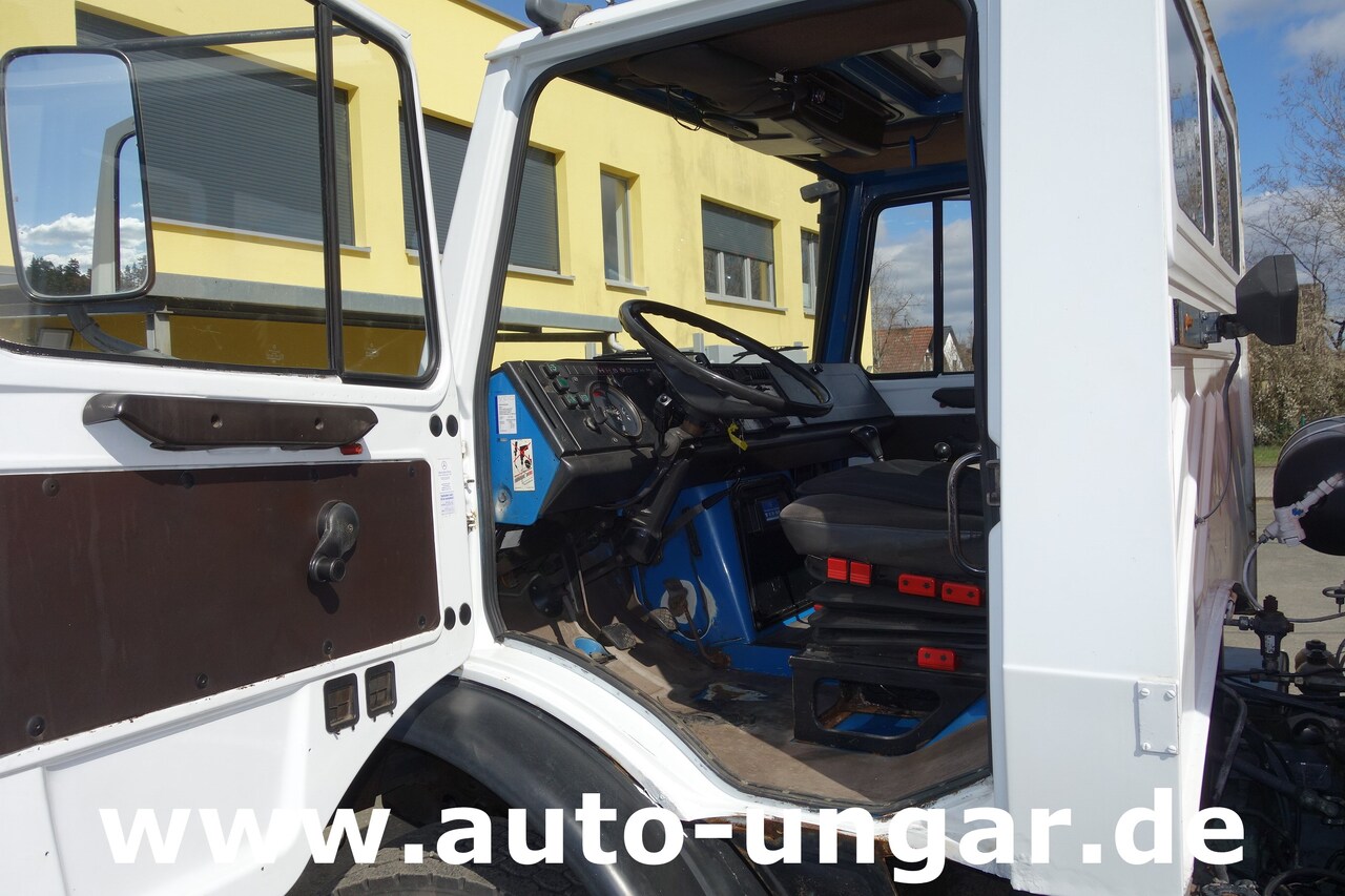 Camión portacontenedore/ Intercambiable MERCEDES-BENZ Unimog U1700 Ruthmann Cargoloader  mit Wechselcontainer: foto 13