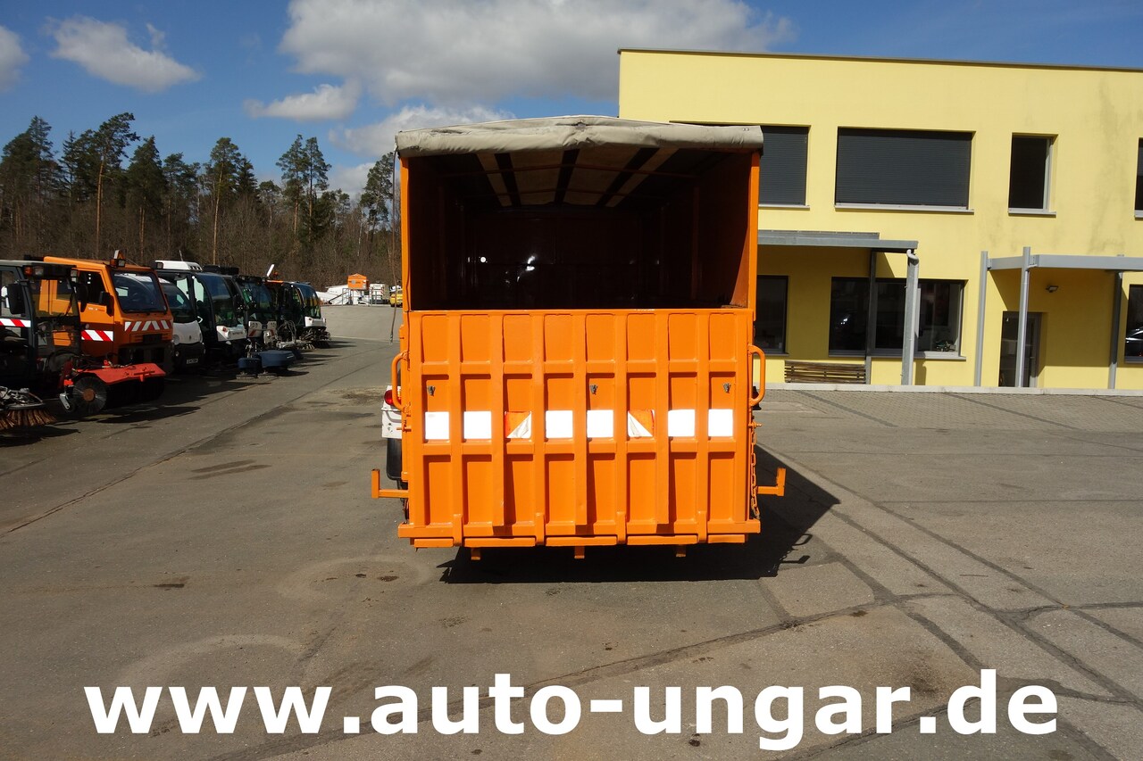 Camión portacontenedore/ Intercambiable MERCEDES-BENZ Unimog U1700 Ruthmann Cargoloader  mit Wechselcontainer: foto 4