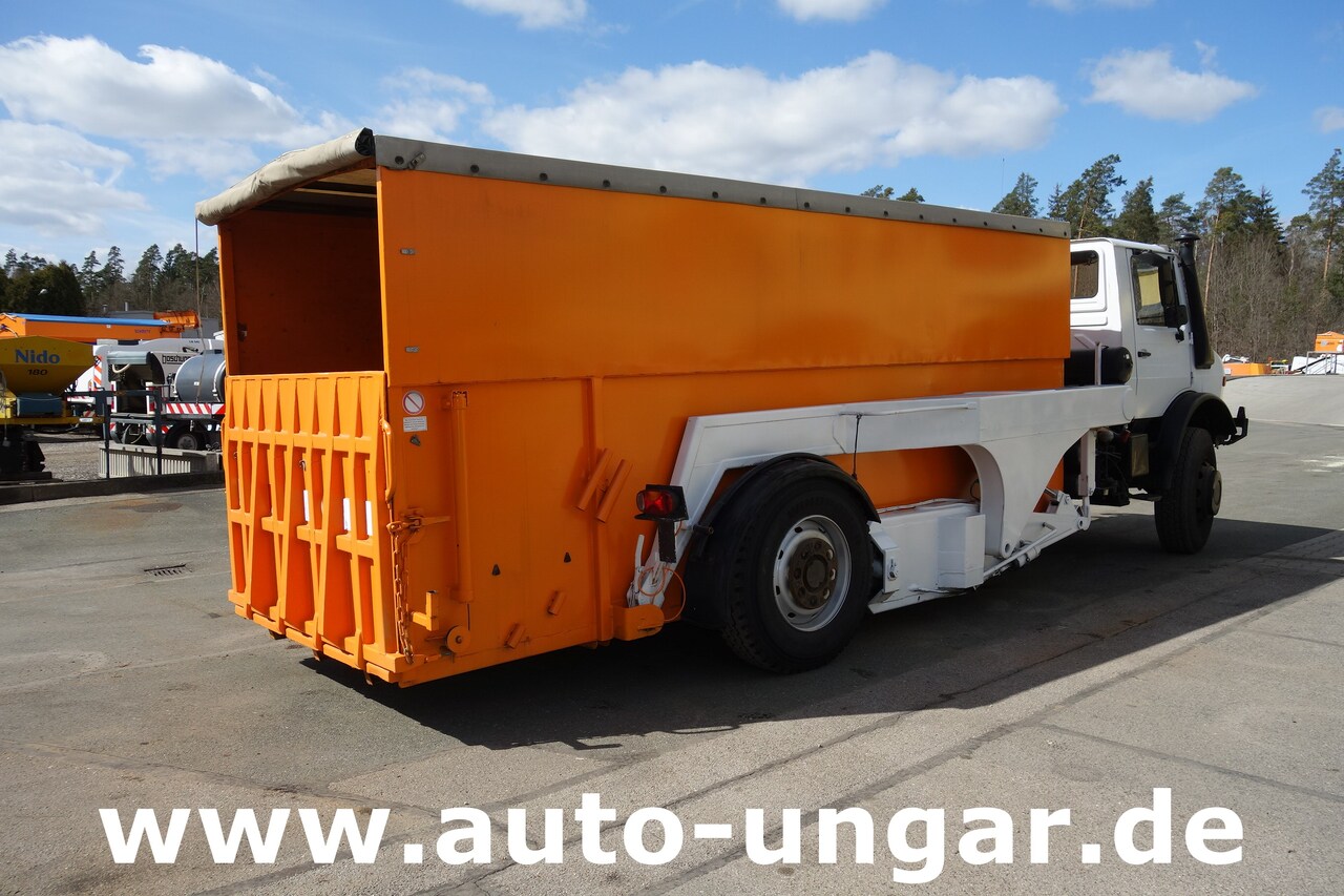 Camión portacontenedore/ Intercambiable MERCEDES-BENZ Unimog U1700 Ruthmann Cargoloader  mit Wechselcontainer: foto 5