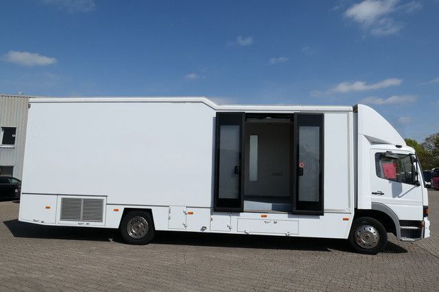 Camión tienda Mercedes-Benz 1223 L Atego, Borco-Höhns, Klima, Heizung, Navi: foto 2