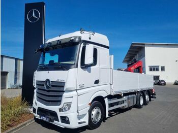 Camión grúa nuevo Mercedes-Benz Actros 2745 L 6x2 Baustoffpritsche + Kran: foto 1