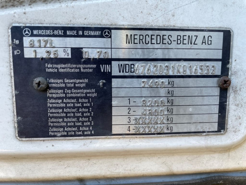 Camión portavehículos Mercedes-Benz Ecoliner 817 tijhof oprijwagen 1993: foto 17