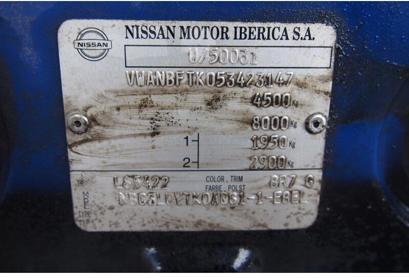 Camión caja cerrada Nissan Atleon 45.13: foto 13