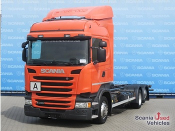 Camión portacontenedore/ Intercambiable SCANIA R 410 LB6x2MLB BDF CHASSIS SCR ONLY EUR6 FULL AIR: foto 1