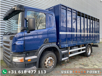 Camión transporte de ganado Scania P 230 / Full Steel / Manaul / 260.000 KM!! / TUV: 10-2023 / Belgium Truck: foto 1