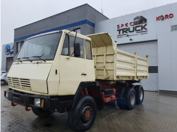 Steyr 1491-MAN, Full Steel 6x6, Manual Pump - Camión volquete: foto 3