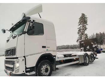 Camión portacontenedore/ Intercambiable Volvo FH13 6x2 hydr.tasonostolaite,pl-nostin: foto 1