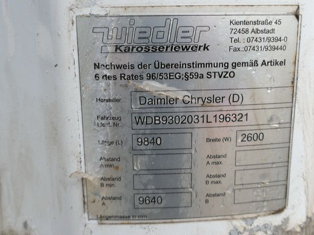 Camión frigorífico Wiedler, Carrier Supra 950, Trennwand, 7.3mtr.: foto 12