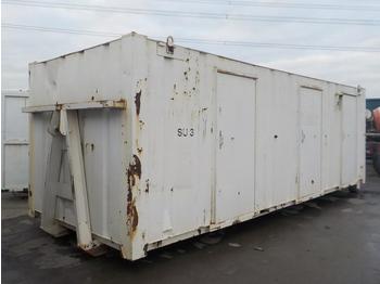 Contenedor de gancho 27' x 8' RORO Containerised Sleeper, 3 Compartments, to suit Hook Loader: foto 1
