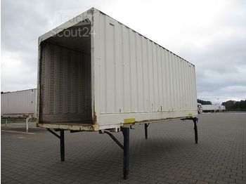 Caja cerrada / - Jumbo Wechselkoffer OHNE Rolltor 7,45 m: foto 1