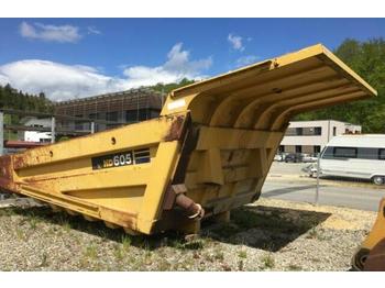 Carrocería basculante Komatsu 605 HD 605-7 Mulde Body only 1200 hours: foto 1