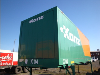 Krone Koffer Glattwand 7,80 m - Carrocería intercambiable/ Contenedor