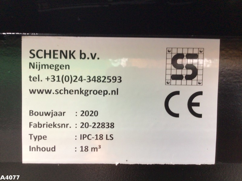 Contenedor de gancho Schenk Perscontainer 18m3: foto 8