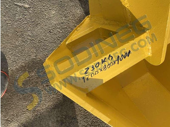 Cazo para excavadora para Maquinaria de construcción 1000 / 300mm - Axes 50mm: foto 5