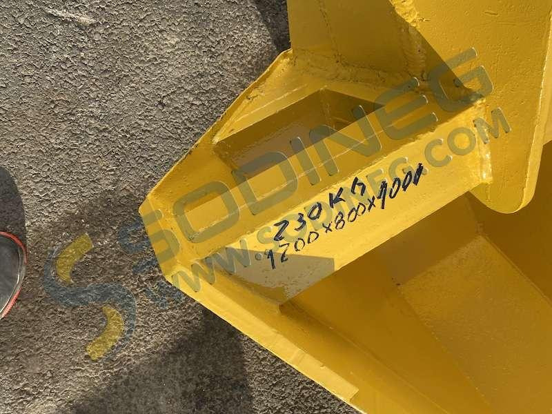 Cazo para excavadora para Maquinaria de construcción 1000 / 300mm - Axes 50mm: foto 5