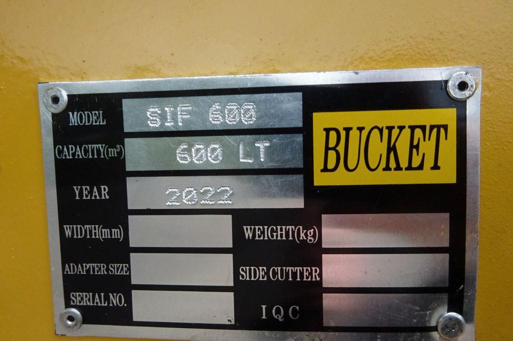 Pinza de manipulación para Maquinaria de construcción Bucket SIF 600 Schrottgreifer: foto 6