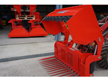 SAT-Kombisilagezange-Rundballenschneider  - Equipo para silos