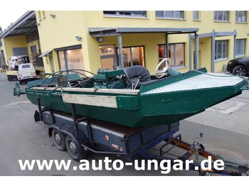 Tractor Mulag Mähboot mit Heckmäher Volvo-Penta  Diesel Mulag - Gödde - Berky inkl. Anhänger: foto 2