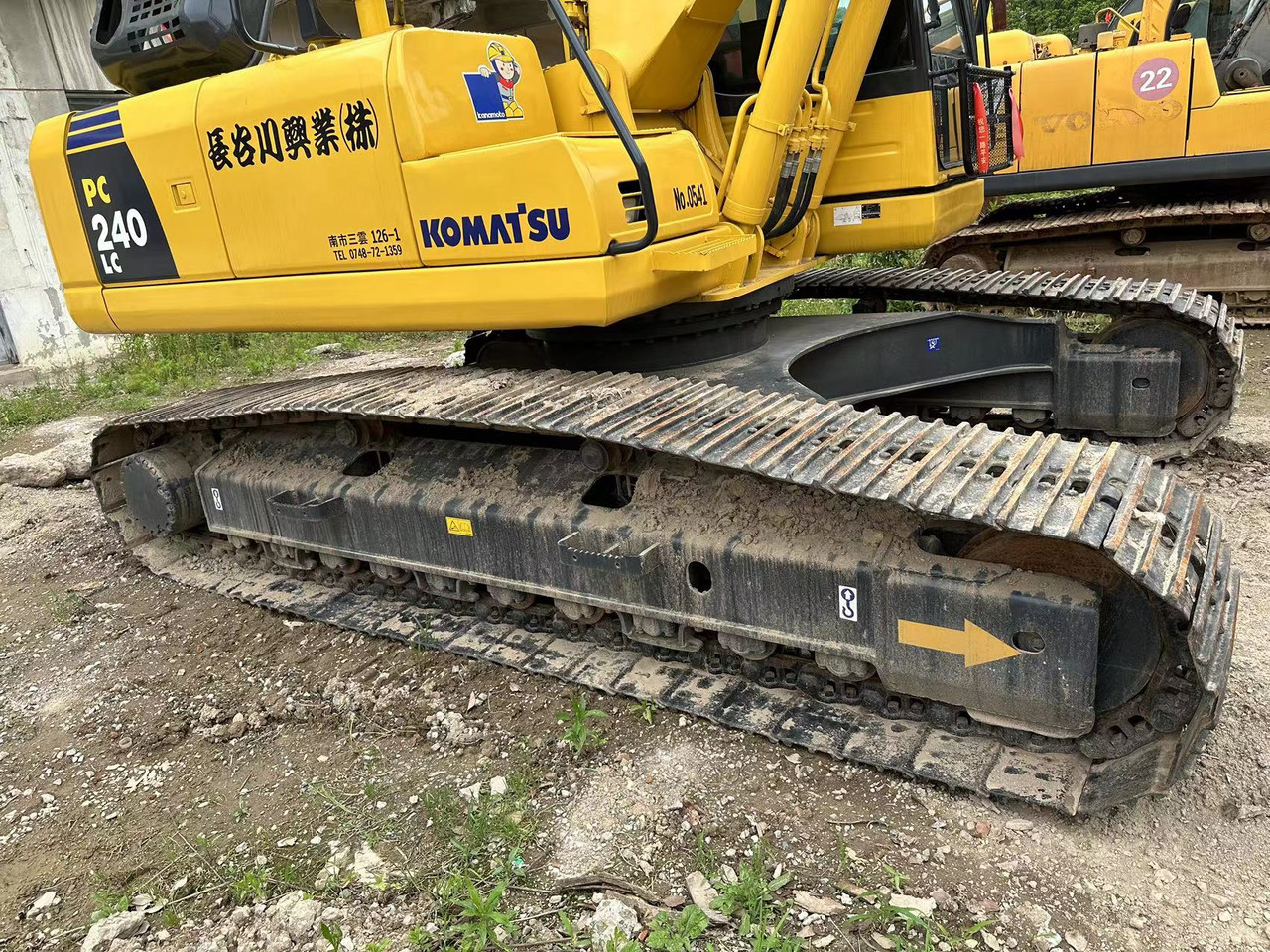 Excavadora de cadenas 2022 Japan used excavator KOMATSU PC240LC-8 welcome to inquire in stock on sale: foto 8
