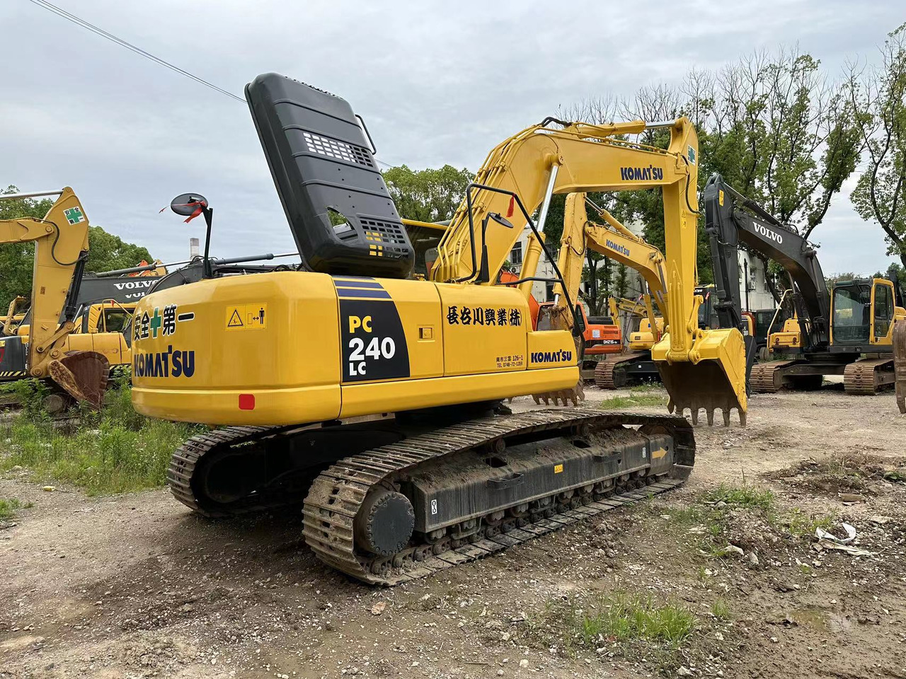 Excavadora de cadenas 2022 Japan used excavator KOMATSU PC240LC-8 welcome to inquire in stock on sale: foto 14
