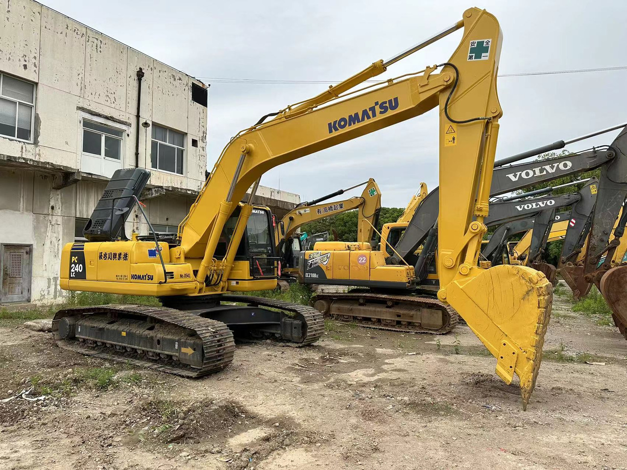 Excavadora de cadenas 2022 Japan used excavator KOMATSU PC240LC-8 welcome to inquire in stock on sale: foto 11