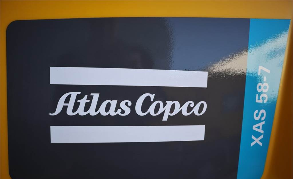 Compresor de aire Atlas Copco XAS 58-7 Valid inspection, *Guarantee! Diesel, Vol: foto 12