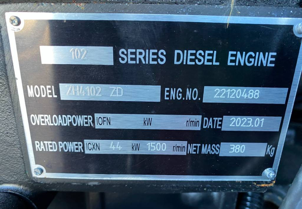 Generador industriale Bauer GFS-40KW ATS 50KVA Diesel Generator 400/230V NEW: foto 12