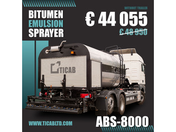 TICAB Bitumen Emulsion Sprayer ABS-8000 - Bomba de hormigón