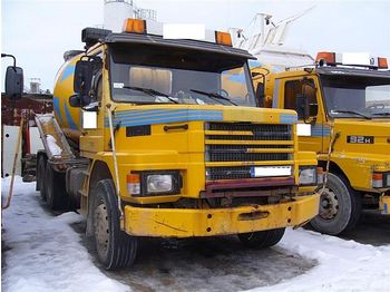 Scania T112, 6x2 - Camión hormigonera