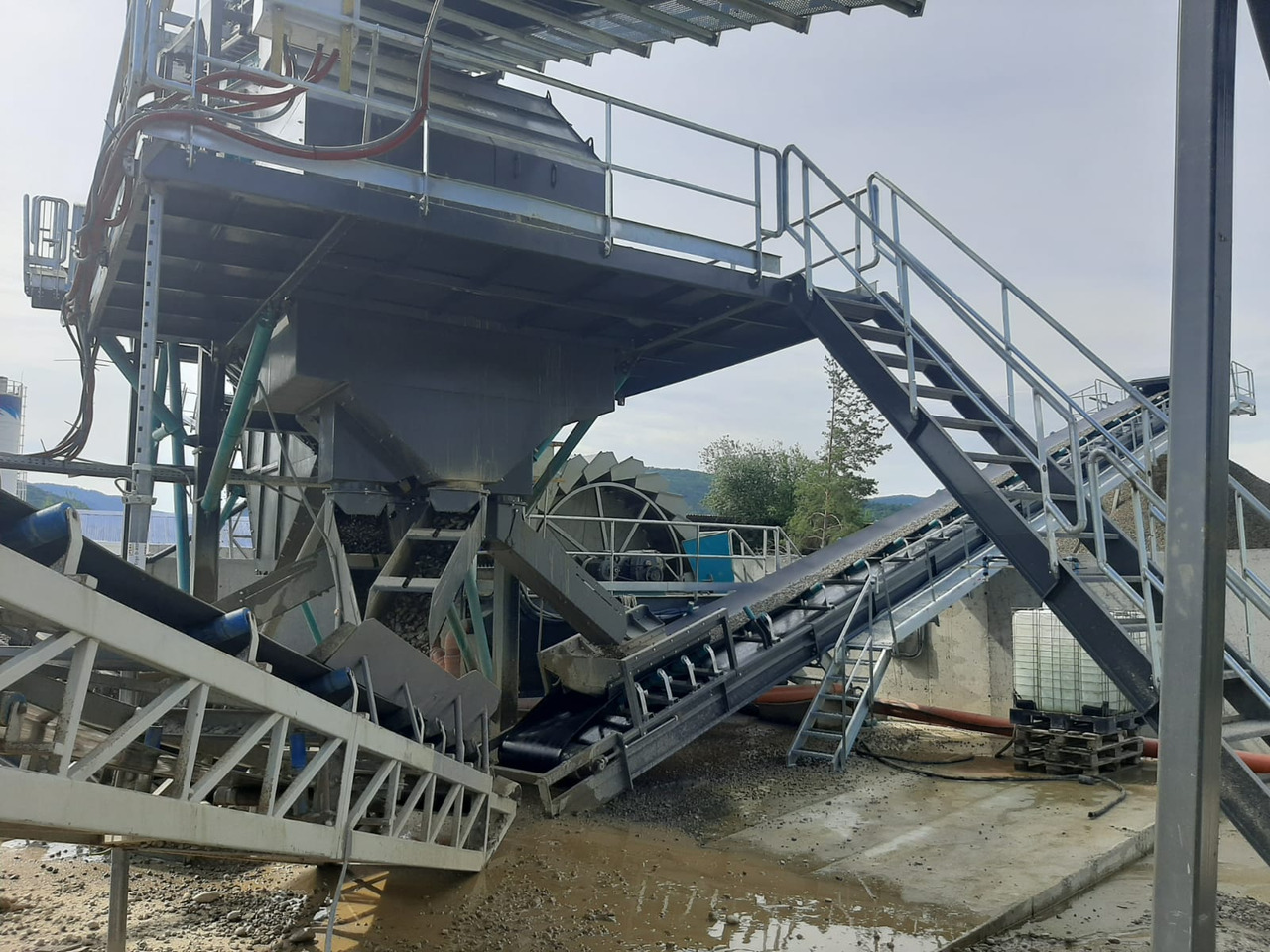 Cribadora nuevo Constmach Schaufelrad-Sandwaschmaschine mit einer Kapazität von 80–120 Tonnen: foto 4