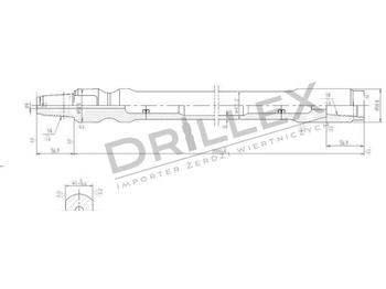 Perforadora direccional horizontal Ditch Witch JT 920 Drill pipes, Żerdzie wiertnicze: foto 1