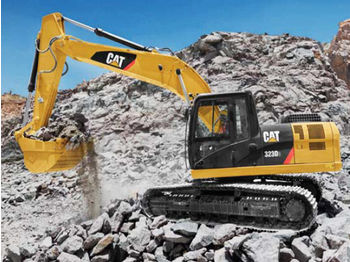 Excavadora de cadenas CATERPILLAR 323 D3