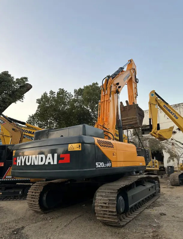Excavadora Good Quality Construction Machinery Hyundai 520vs Crawler Digital 520 Used Excavators For Hyundai: foto 7