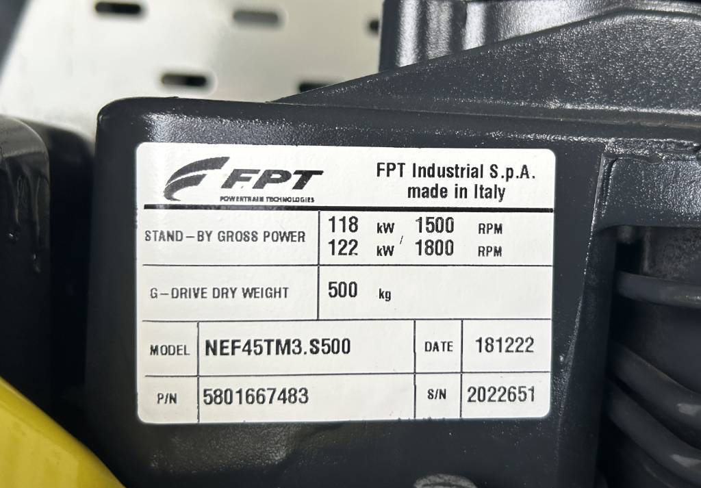 Generador industriale Iveco NEF45TM3 - 132 kVA Generator - DPX-20505: foto 16
