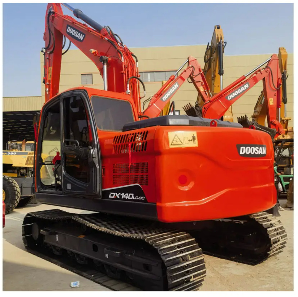 Excavadora de cadenas Korea made Used Doosan DX140 DX140LC 14 ton Crawler Excavator Used Doosan 14 ton medium Excavator: foto 2
